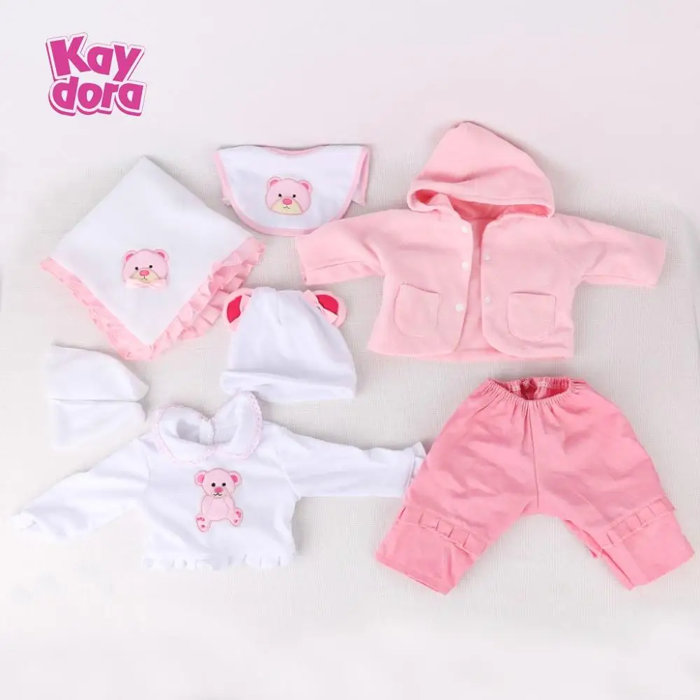 

KAYDORA 20 inch Reborn Baby Doll Clothes lol Warm Clothes Reborn Baby Kids Doll Accessories Play Toys DIY Fashion Collection