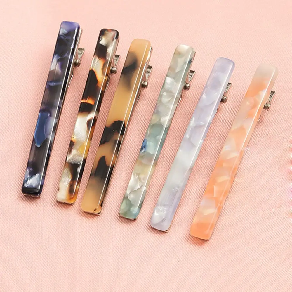 

1PC Fashion Korean Style Hairpin Acetate Hair Clip For Women Girls Barrettes Hairpins Headbands Hair Accessories