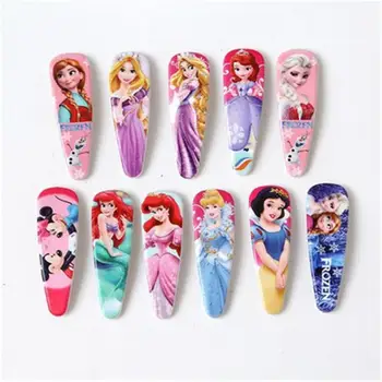 

11 pcs/lot new doll accessories children's hair accessories Princess BB clip hairpin card children's baby baby springboard clip