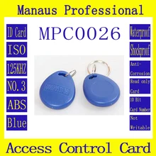 Горячая 100 ШТ. Водонепроницаемый ID брелков RFID Тег 125 КГЦ Близость Маркер брелок Карты Контроля Доступа Посещаемости Карты № 3 и № 8 C26
