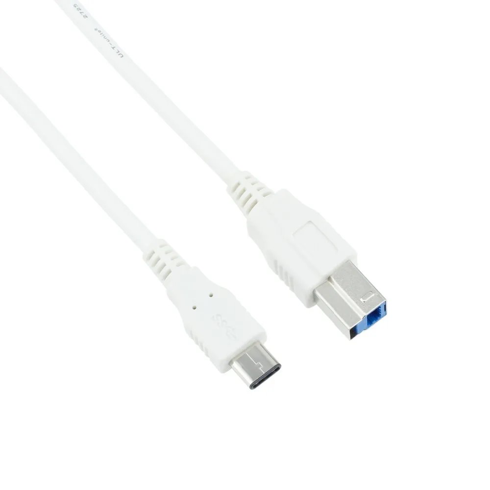 10Gbps USB 3.1 Type C to USB 3.0 B Data Cable USB3.1 Type-c to Printer Port cable For New Macbook Pro Nokia N1 Xiaomi 4S (2)