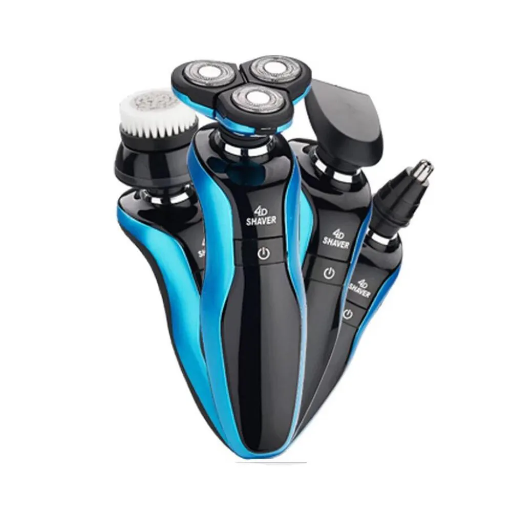 

German Electric Shaver, Recharged Shaver, Multifunctional Moustache Knife Wolrd Universal Voltage with USB Charger Connector