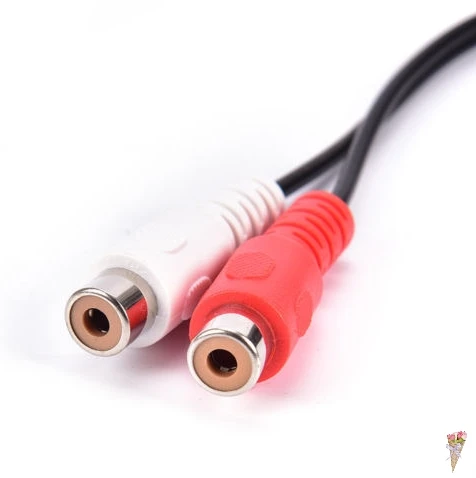 MIDI DIN 5P штекер 2 RCA Phono гнездо Jack MF аудио кабель 0,5 м