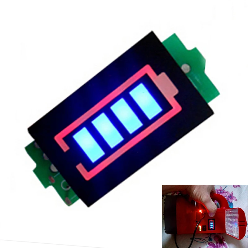 8 4 V 2S 18650 Li po ion аккумулятор литий ионный индикатор емкости измеритель уровня