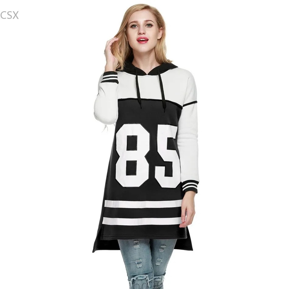 MwOiiOwM Brand Women Sweatshirt Ladies Fashion Raglan Sleeve Hooded 8 5