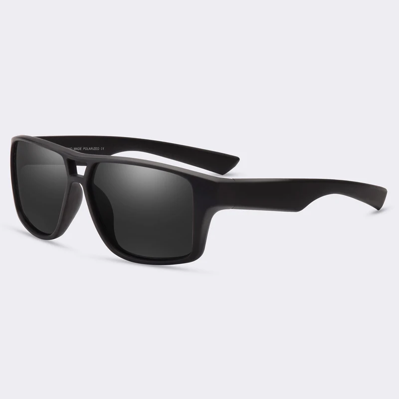 AOFLY, поляризационные солнцезащитные очки, мужские, крутые, Ретро стиль, фирменный дизайн, мужские солнцезащитные очки, полароидные линзы, очки, очки, Oculos Masculino AF8030 - Цвет линз: C01Gray