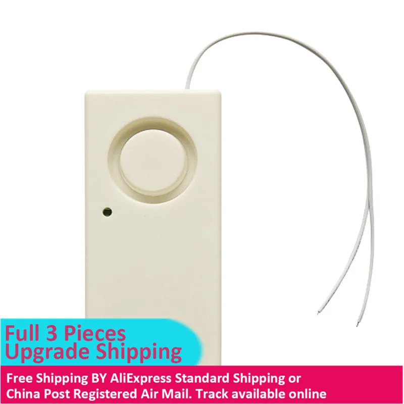 

Wireless Water Leakage Overflow Alarm Sensor Detector 130dB Work Alone Water Alarm House Home Security Alarm System