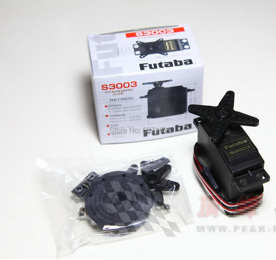Futaba S3003 Standard Servo (Original  Boxed  Taiwan