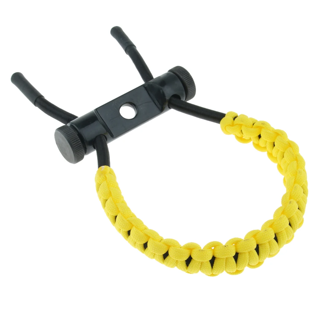 Bow Archery Wrist Sling Paracord Cord Survival Hunting Shooting Wrist Strap Compound Bow Wrist Sling Archery Wrist Sling