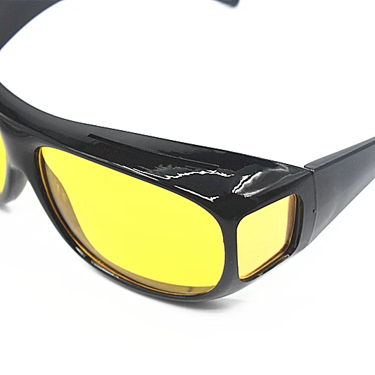 Очки ночного видения, очки для вождения, очки для защиты HD, желтые линзы, очковая оптика с защитой от ультрафиолетовых лучей, Брендовые спортивные поляризованные