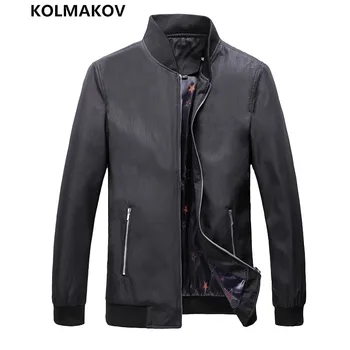 

2019 Black Coat Slim Fit Men Windbreaker Fashion Bomber Jacket Homme Costume Men's Jackets Casual Solid Color Coats Masculino