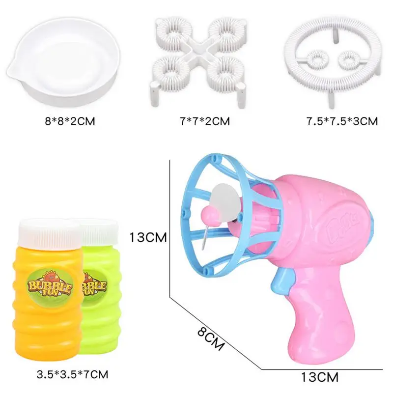 Kids ABS Electric Automatic Blowing Bubbles Machine Outdoor Toys For Children Safe Nontoxic Bubble Summer Games Lovely Gifts