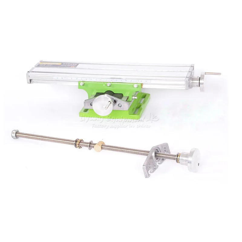 Miniature precision LY 6330 Milling Machine Bench drill Vise Fixture worktable X Y-axis adjustment Coordinate table