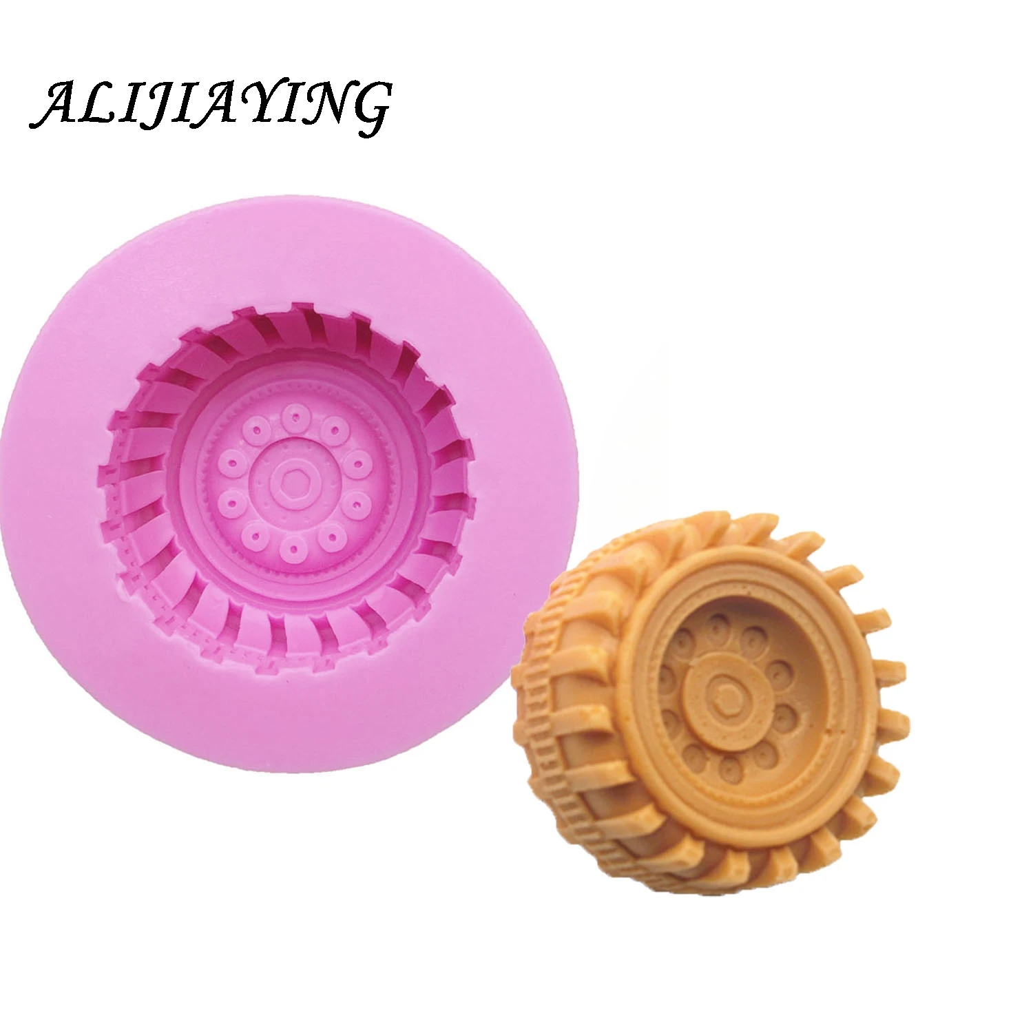Moules A Gateaux Au Chocolat En Silicone Pneus De Roue En Forme De Pneu De Voiture Outils De Decoration De Gateaux Fondants Savon En Resine D Argile 1 Piece D0623 Aliexpress