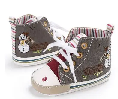 Детская обувь; высокие ботинки для мальчиков и девочек; Повседневная парусиновая обувь для новорожденных; детские ботинки; Bebe Sapatos; спортивные кроссовки - Цвет: brown