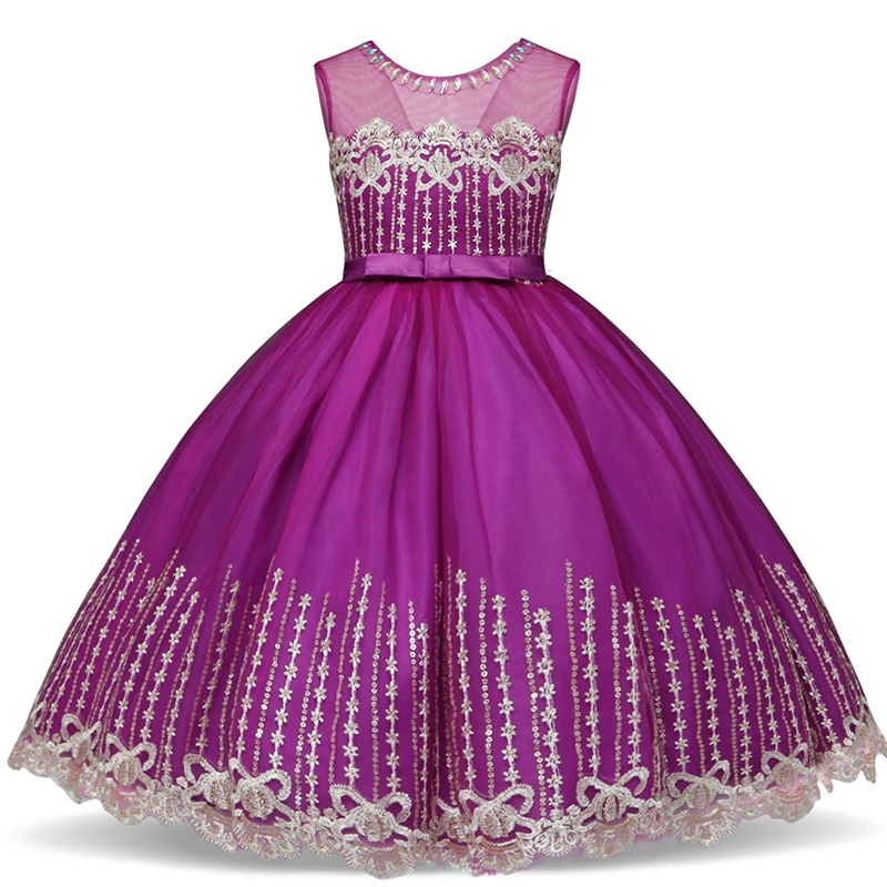 

Kids Lace Princess Dress For Girl Elegant Birthday Party Dress Girl Dress Baby Girl Christmas Clothes Children Ceremony Vestidos