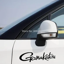 Gamakatsu Funny Car Sticker Auto PVC Decal Car Accessories Sticker for Tesla Toyota Volkswagen Hyundai Kia Lada