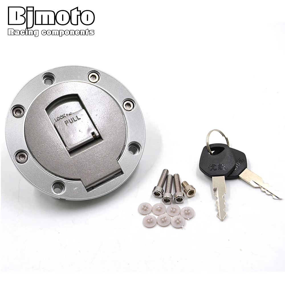 

BJMOTO Fuel Gas Tank Cap Cover with Key for Yamaha YZF R1 98-99 R6 99-02 YZF 600 750 XJR1200 XJR400 TDM850 TDM900 TRX850 FJ1200