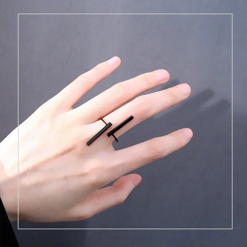 RscvonM 2018 NEW Fashion HOT Sell Bar Ring Wedding Ring For Women Jewelry Accessories Engagement Ring Women Dress Party Rings