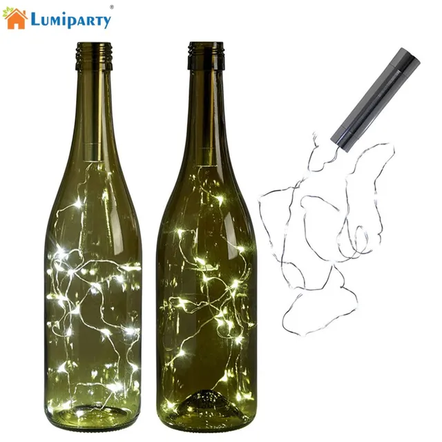 Lumiparty Battery Warm White Bottle Lights Led Cork Shape Lumiparty Battery Warm White Bottle Lights Led Cork Shape String For Bistro Wine Starry Bar Party Valentines