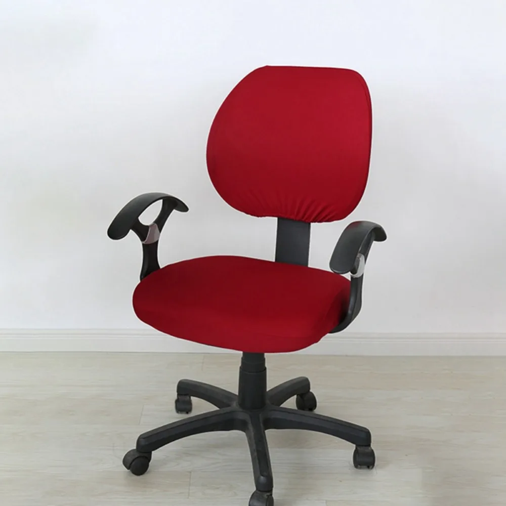

Office Computer Chair Backrest Protectors Stretchable Rotating Desk Chair Covers Slipcover