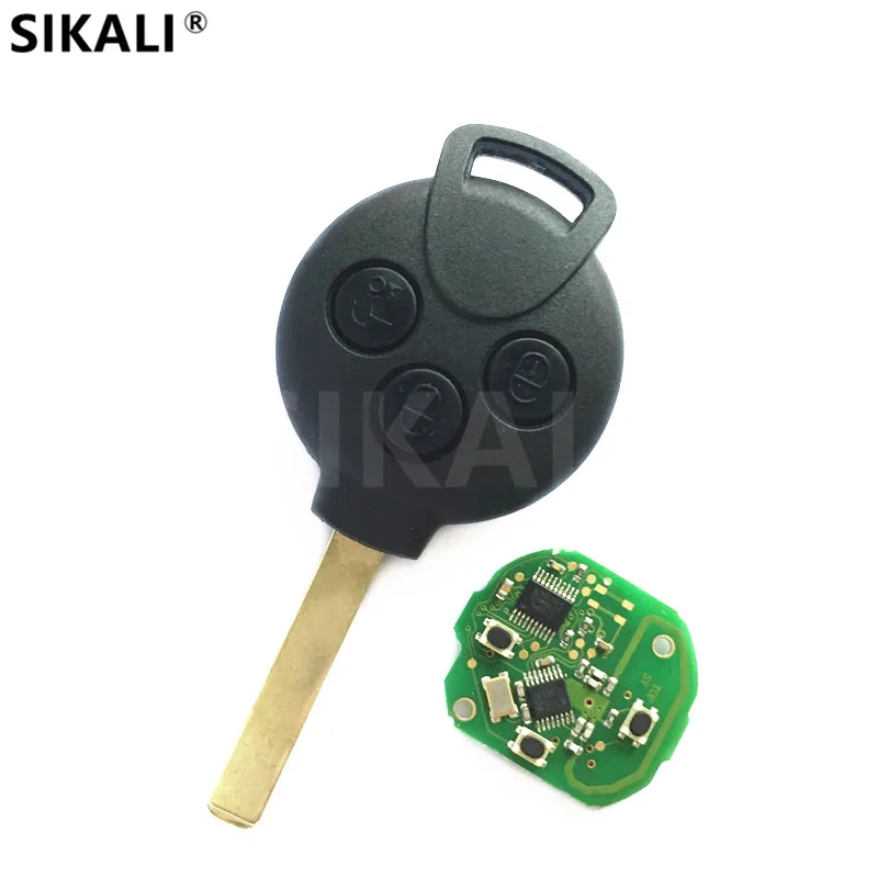 

Remote Car Key for SMART Fortwo 451 2007-2013 433.9MHz with ID46 (7941) Chip