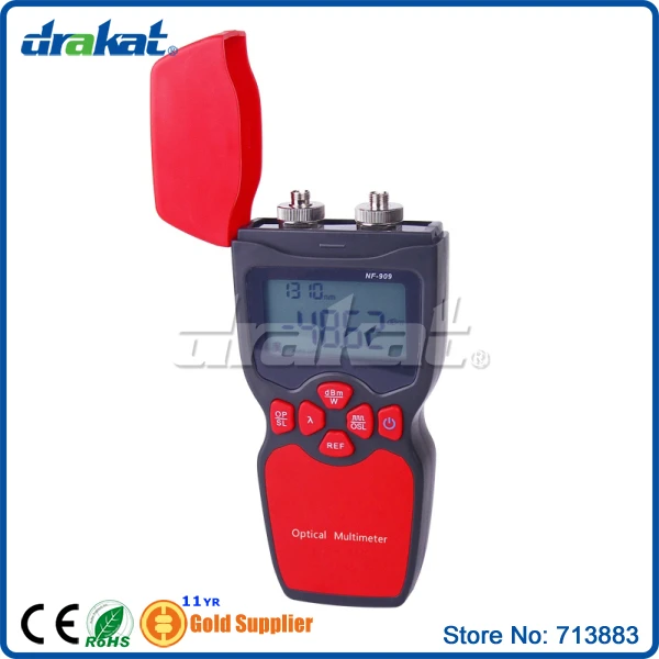 

New 1310 1550 nm Fiber Optical Multimeter Power Meter Light Source NF-909