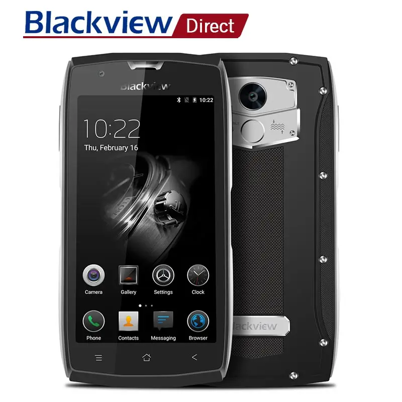 2017 Мобильный телефон Blackview bv7000 Pro IP68 Водонепроницаемый mt6750t восемь ядер 5 &quotFHD 4G + 6