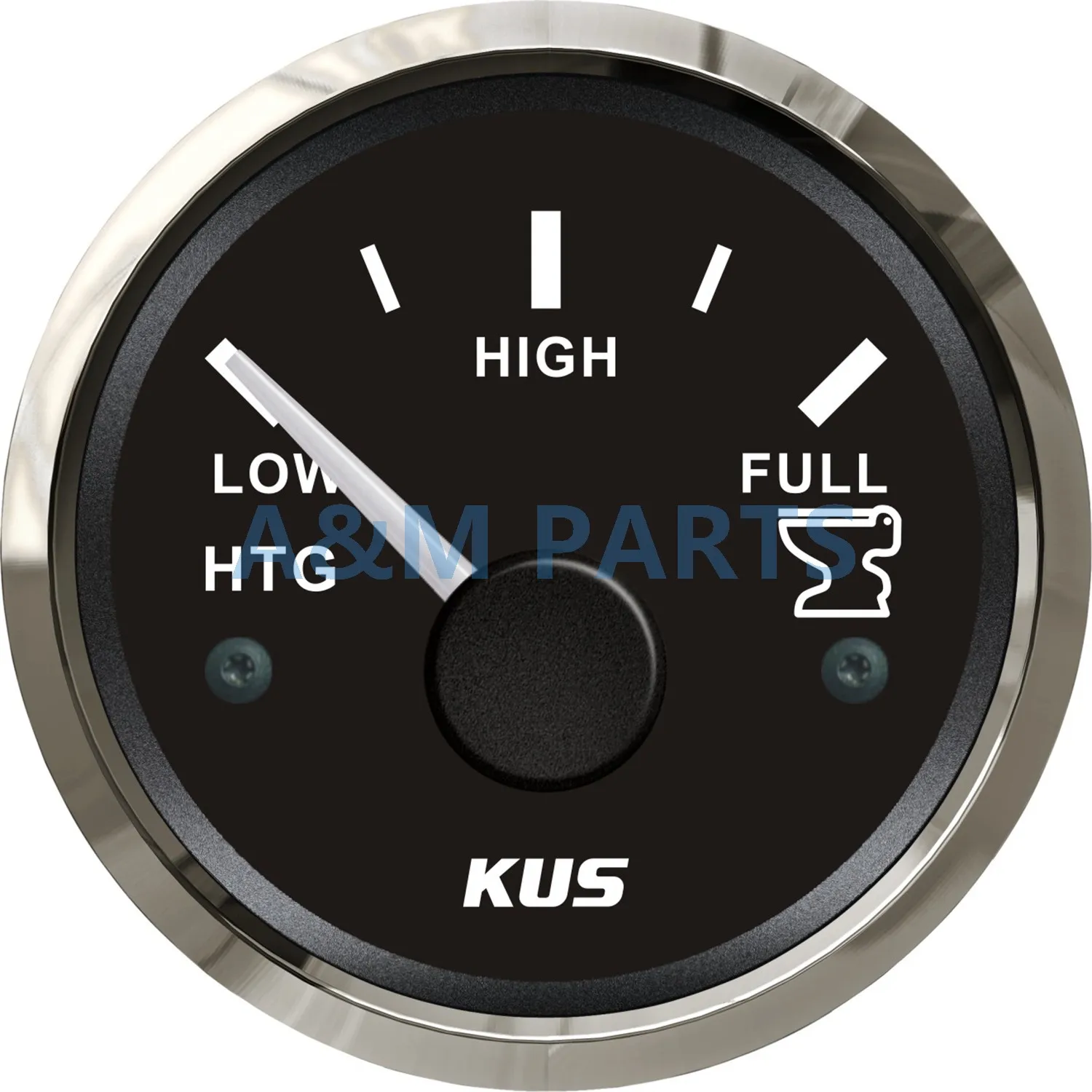 KUS Water Level Gauge Boat Marine Car Water Tank Level Indicator 52mm 0