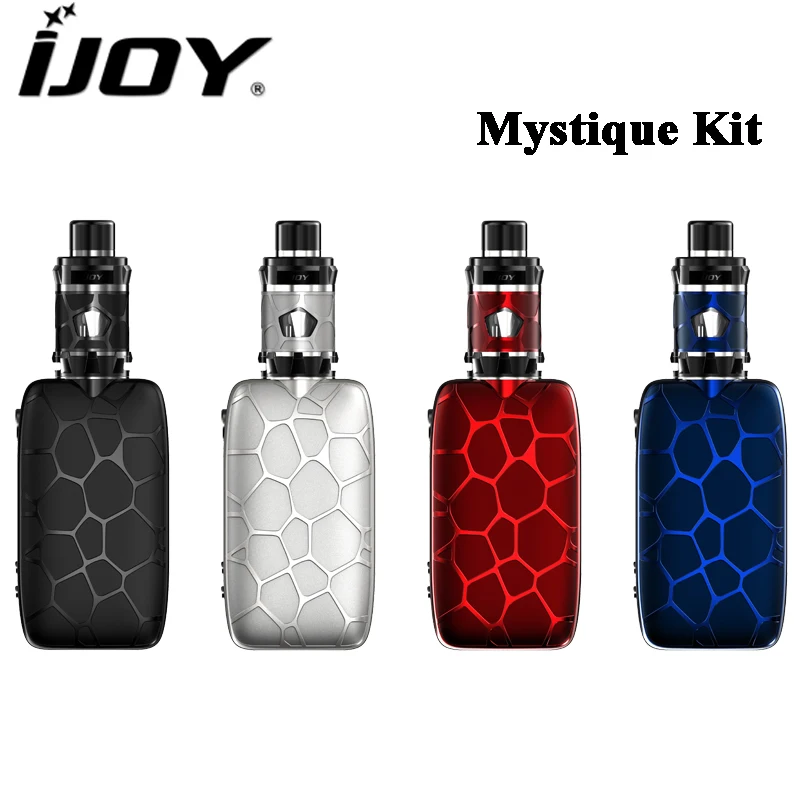 Оригинал IJOY Mystique 162 Вт TC комплект с Subohm 3 5 мл бак и 0 91 дюймов дисплей электронная