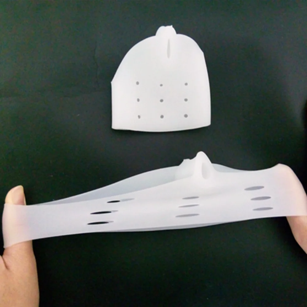 1pair=2pcs Hallux Orthotics Silicone Toes Separator The big Toe Bunion Corrector Foot Daily Use Care Tool Orthopedic pad