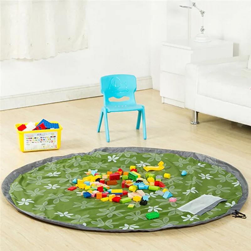 78*78CM Storage Bag And Play Mat For Kids Toy Portable Storage