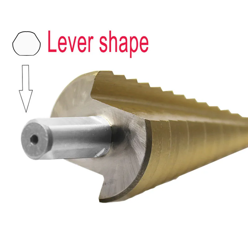 3 шт. из быстрорежущей стали, большое шаговое сверло, конусное сверло, титановое сверло, набор ступенчатых сверл, набор инструментов, отверстие 4-32 мм, 4-20 мм, 4-12 мм