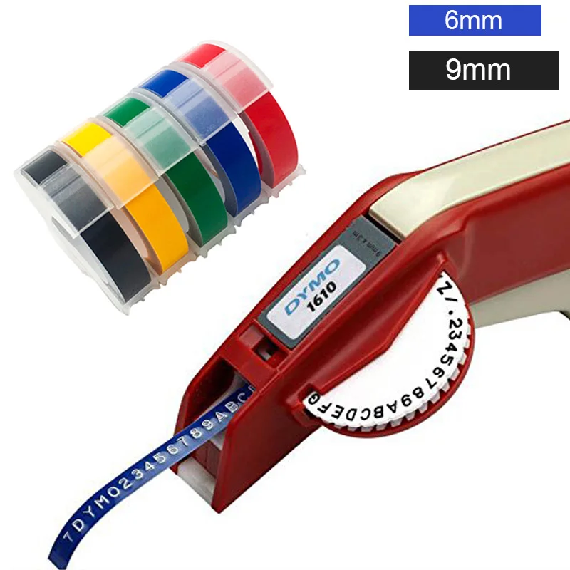 DYMO 1610 Pengguna Label Maker untuk 6 
