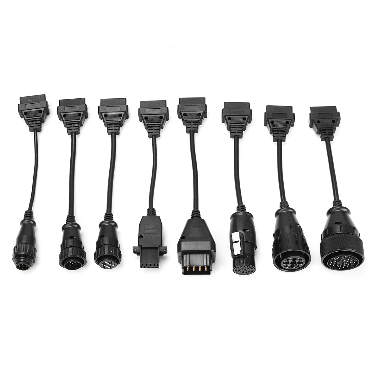 8pcs OBD2 Full Set For Benz / Volvo Truck Cables For AUTOCOM/delphi/ CDP 8pcs OBD2 Full Set For Benz / Volvo Truck Cables For AUTOCOM/delphi/ CDP