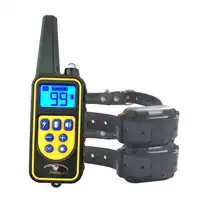 JANPET Dog Electric Collar 100% Waterproof Rechargeable Dog Training Collars with Remote 800Yards
