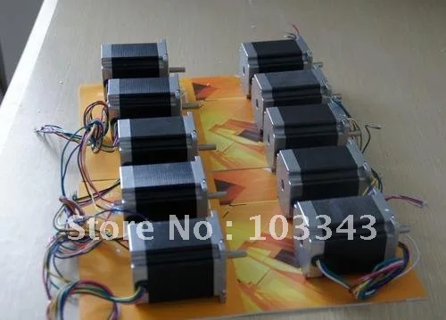 Шаговый электродвигатель Nema23 290 унции а 23hs8610 для лазерной гравировки ЧПУ