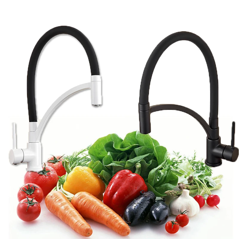 colorful kitchen faucet