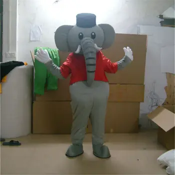 

Elephant Mascot Costume Cosplay Party Dress Outfit Adults Birthday Party Suit Pa