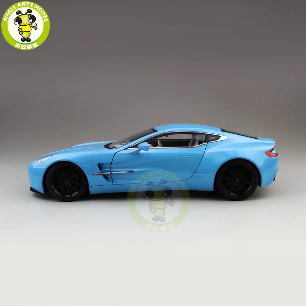 1/18 AUTOart 70240 ASTON MARTIN ONE 77 литая модель автомобиля синий