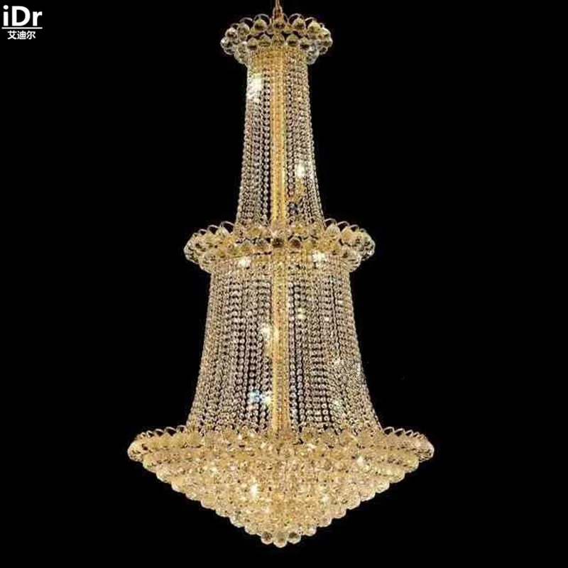 Chandeliers Gold metal chandelier hanging lamp modern lamp gold empire