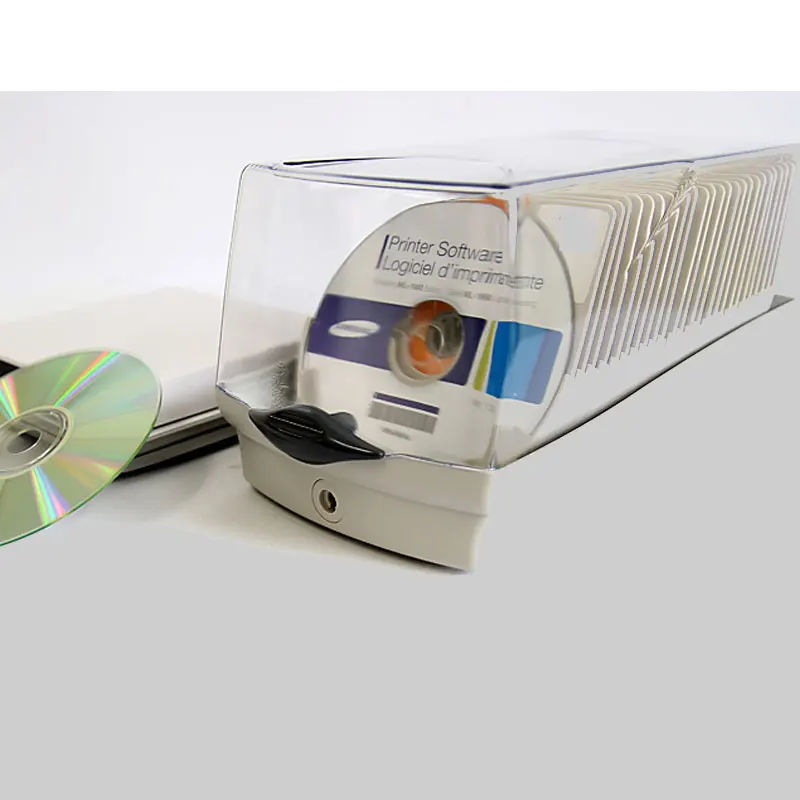 Ymjywl 자동차 및 가정용 도난 방지 잠금 장치가 있는 고품질 CD 케이스, 카세트 CD / DVD 디스크 가방, 50 개