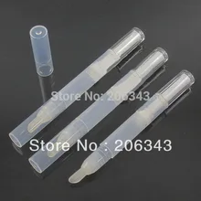 5 ML tubo de brillo de labios, pluma cosmética, brillo de labios de contenedores, maquillaje tubo de vacío, botella de plástico