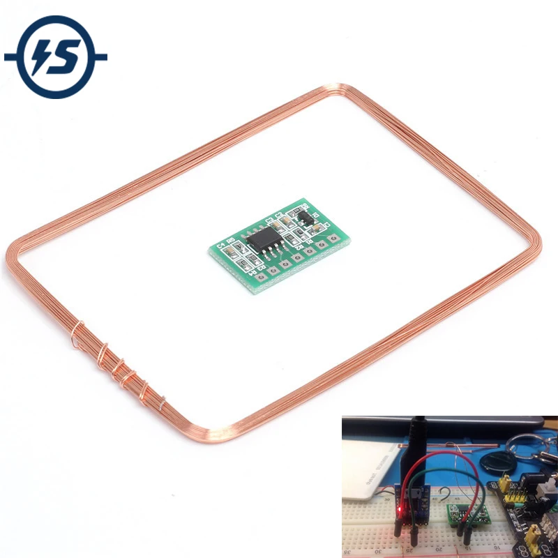 

RFID Reader 125KHz EM4100 EM4001 EM4102 ID Reader Access Control System Reading Card Reader Module TTL Low Frequency UART Output