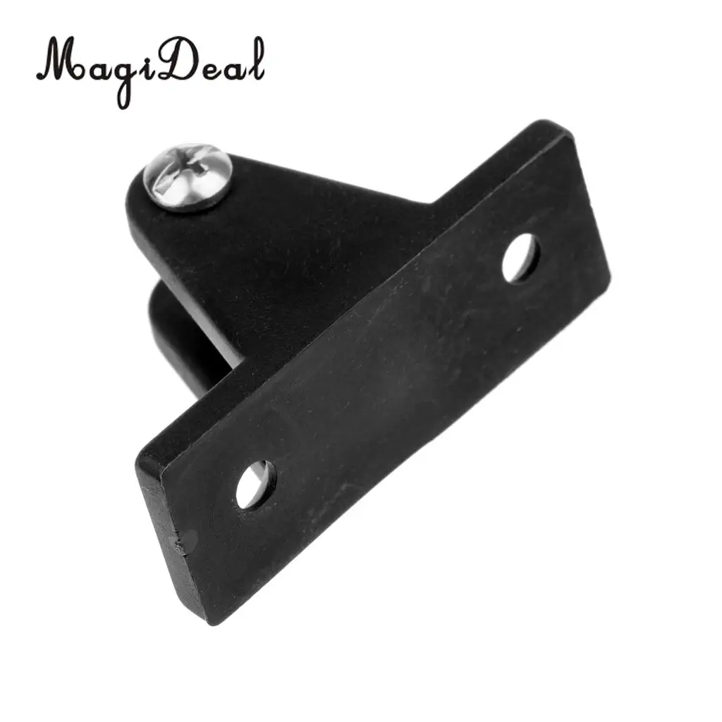 MagiDeal Boat Kayak Angled Deck Hinge Mount Black Nylon Fitting Hardware with Bolt for Inflatable Canoe Fishing Boat Dinghy Acce