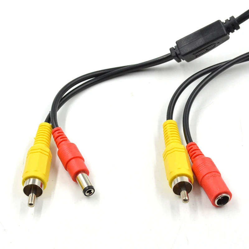  RCA Audio Cable 5M 10M 20M 30M Optional CCTV Audio Output DC Plug Extension Cable for AHD CVI TVI A - 32838656307