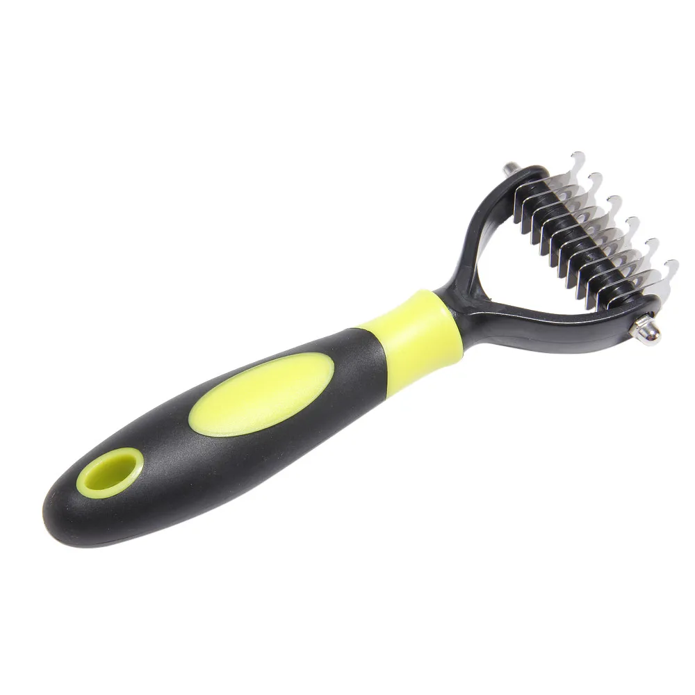 ZMHEGW 1PC Open Knot Comb Professional Pet Double sided Open Knot Rakes