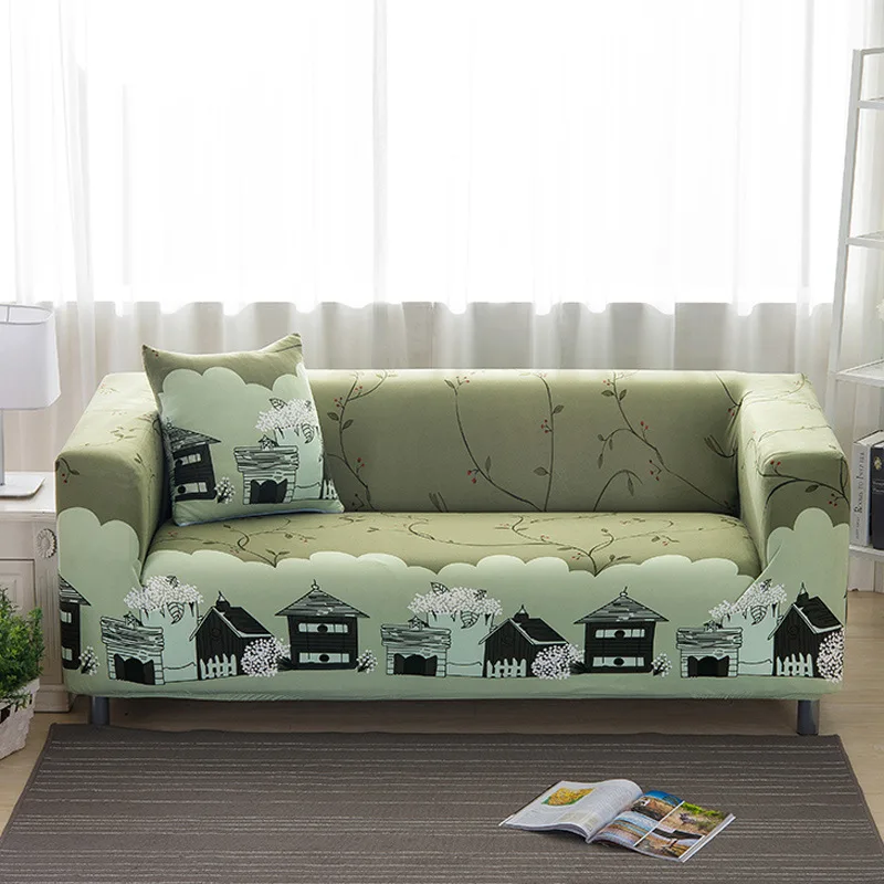 Hot sofa cover elastic for living room armchair furniture Couch Covers sofa plaid chair slipcovers Stretch sofa cover fabric set3