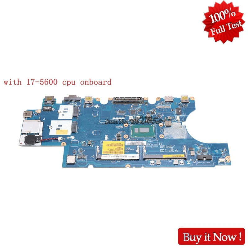 Материнская плата Nokotion ZAM80 для ноутбука Dell Latitude 15 E5550 LA A911P 0K9D27 K9D27 DDR3L|Материнские