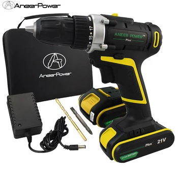 

21V Plus lithium-ion battery cordless electric drill wireless lithium drill hammer rechargeable battery mini screwdriver